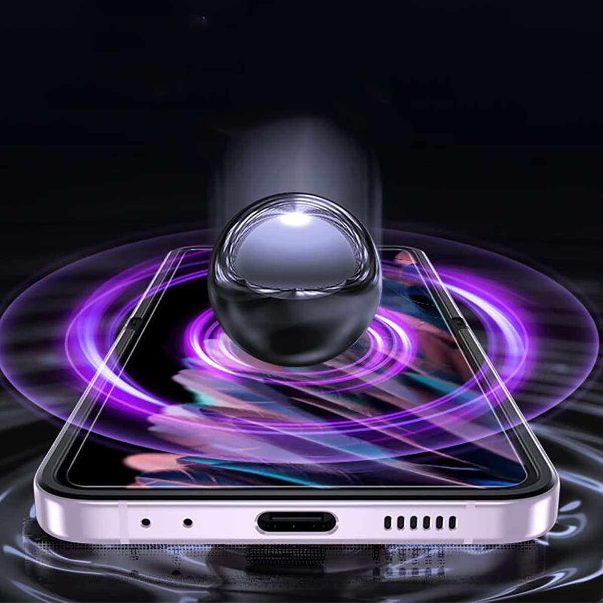 Dán màn hình Oppo Find N2 Flip full màn hình dẻo trong suốt - 8