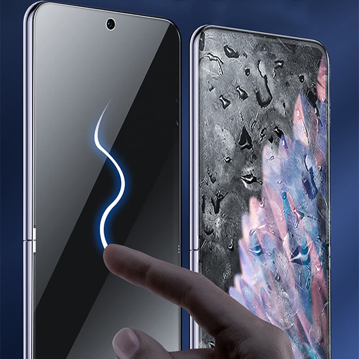 Dán màn hình Oppo Find N2 Flip full màn hình dẻo trong suốt - 7