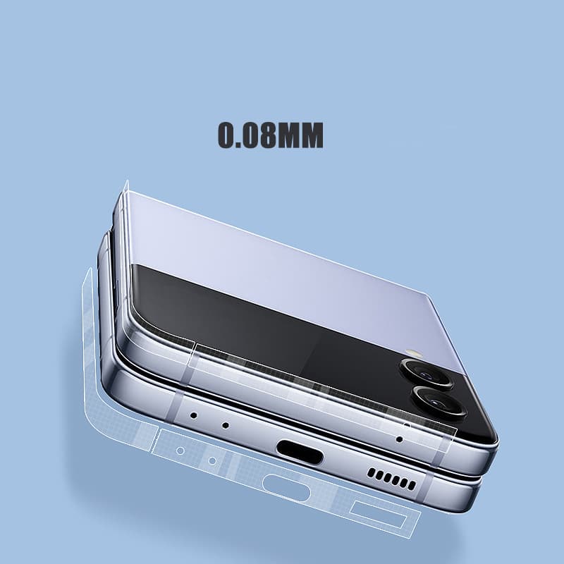 Dán viền Find N2 Flip - Dán bảo vệ khung viền Oppo Find N2 Flip PPF cao cấp dẻo - 2 Bộ - 5