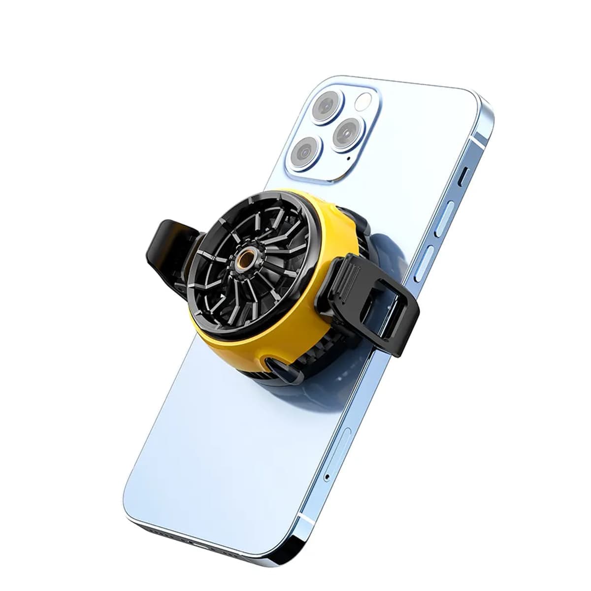 Quạt tản nhiệt điện thoại Memo DLA6 sò lạnh từ tính Led RGB có ngàm hỗ trợ Livestream - 4