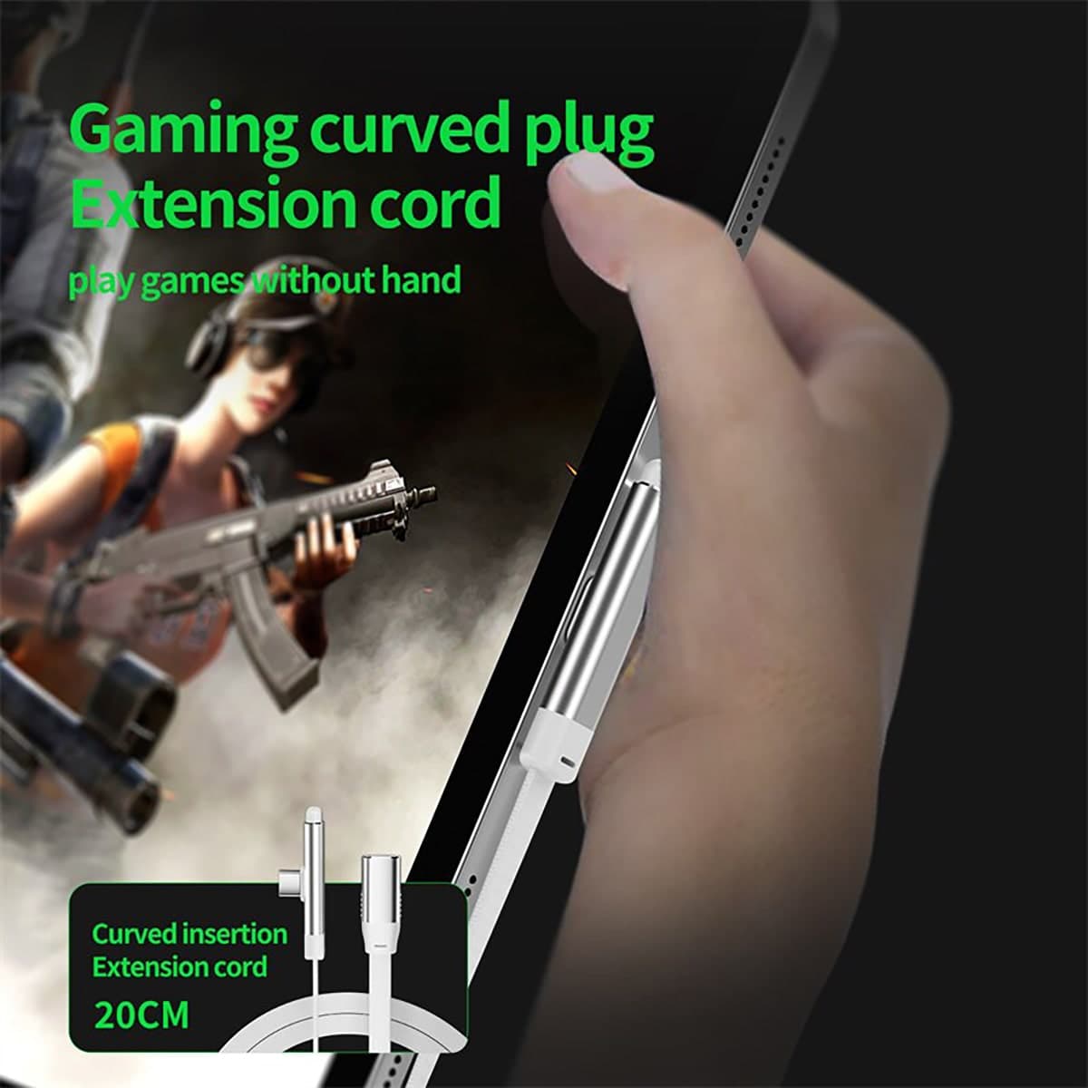 Cáp chuyển đổi tai nghe Plextone Gs Max Pro III Type C sang 3.5mm hỗ trợ ipad vừa nghe nhạc vừa sạc siêu nhanh 60W cắm usb - 6