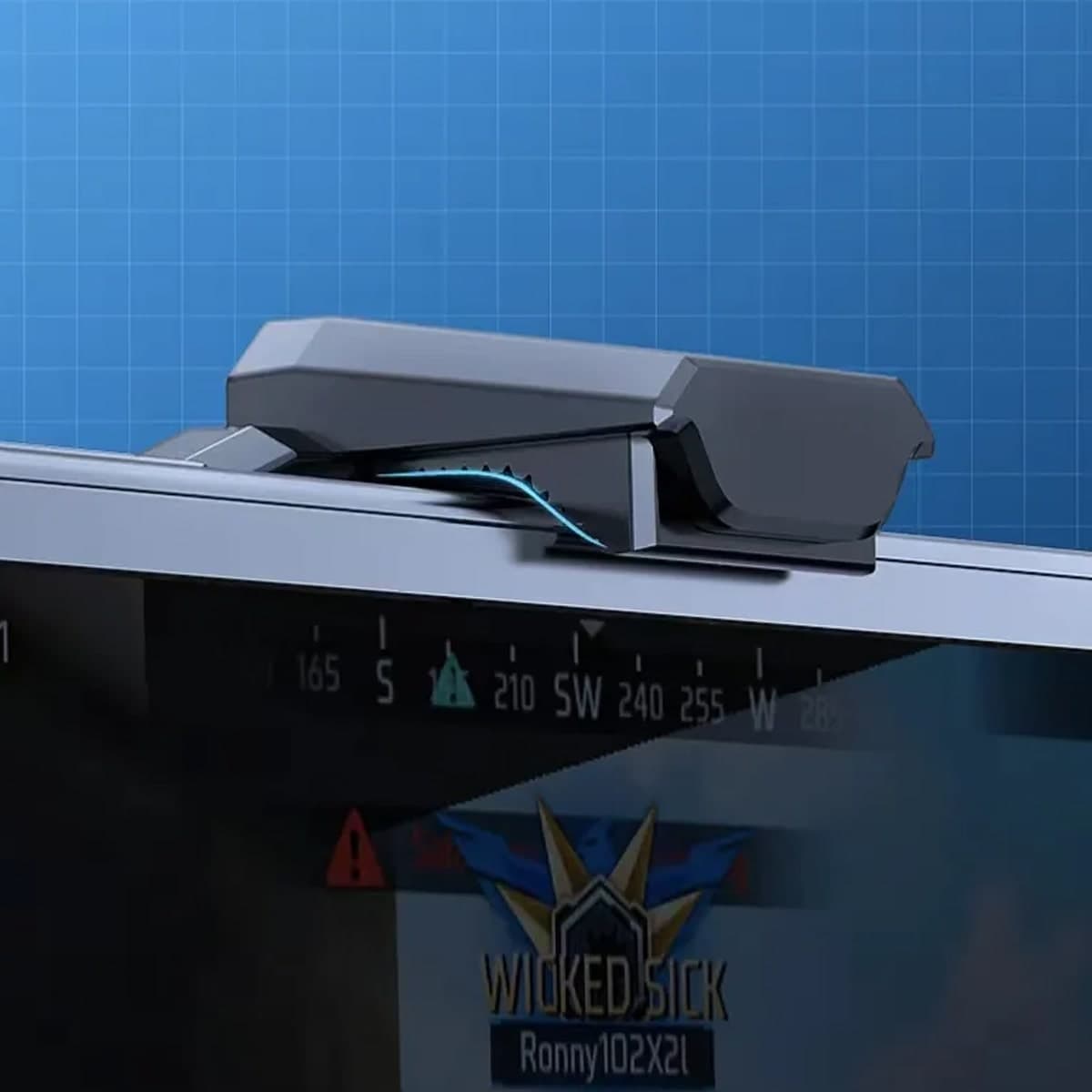 Quạt tản nhiệt điện thoại Memo DLA7 sò lạnh led RGB Gaming - 5