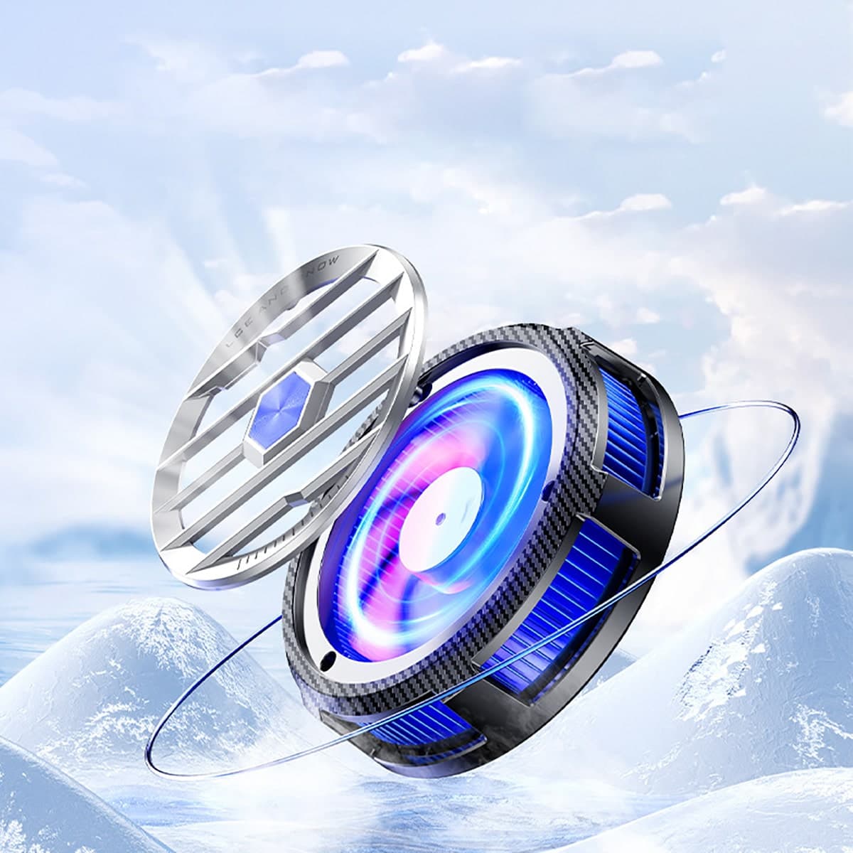 Quạt tản nhiệt máy tính bảng ipad công nghệ sò lạnh siêu tản cỡ lớn X80 - 10