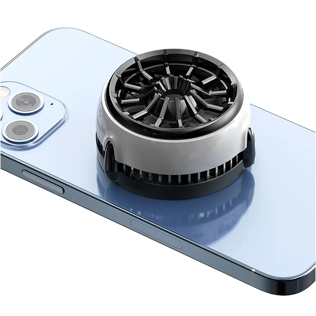 Quạt tản nhiệt điện thoại Memo CX03 sò lạnh từ tính led RGB hỗ trợ sạc không dây - 7