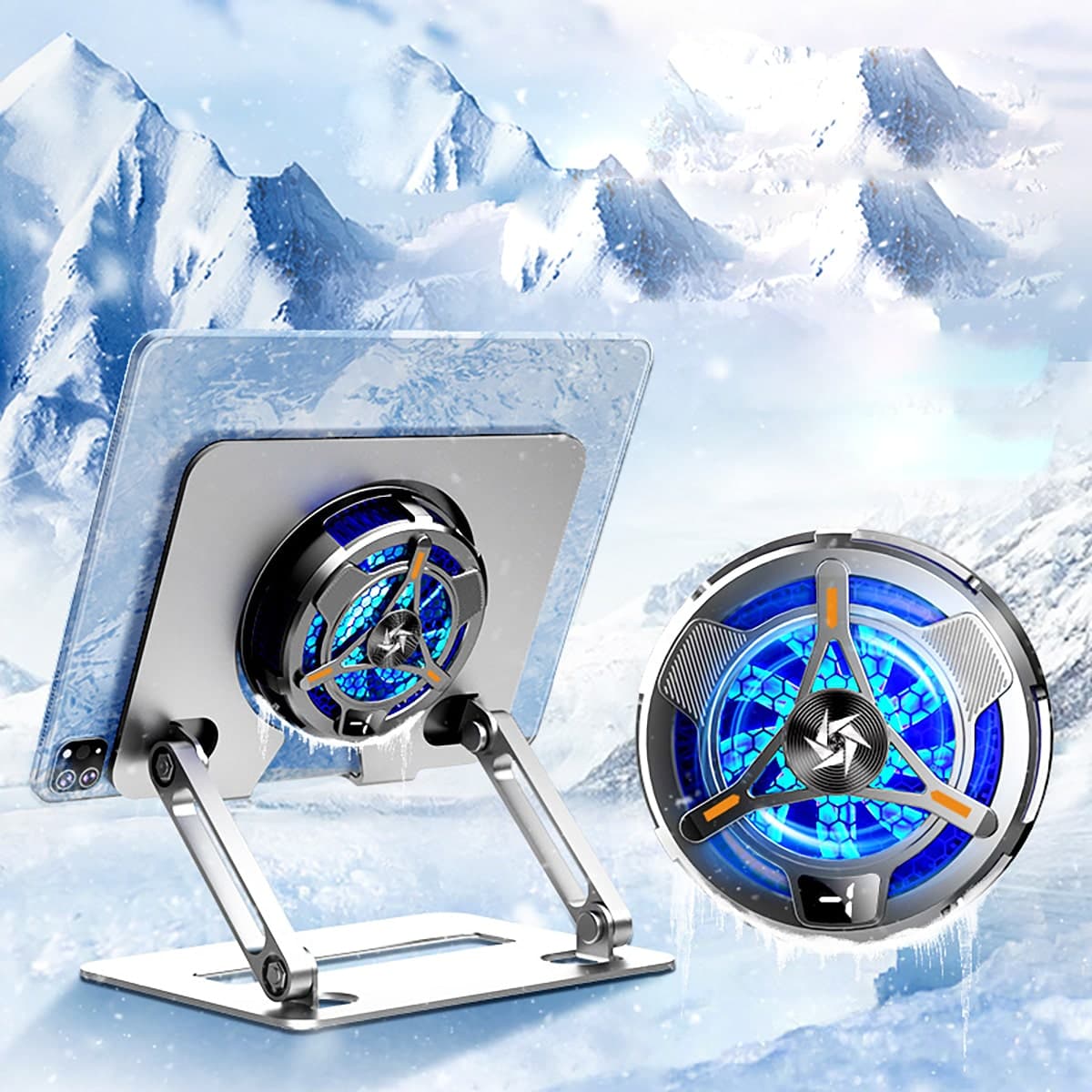 Quạt tản nhiệt máy tính bảng ipad công nghệ sò lạnh siêu tản cỡ lớn SL06 - 2