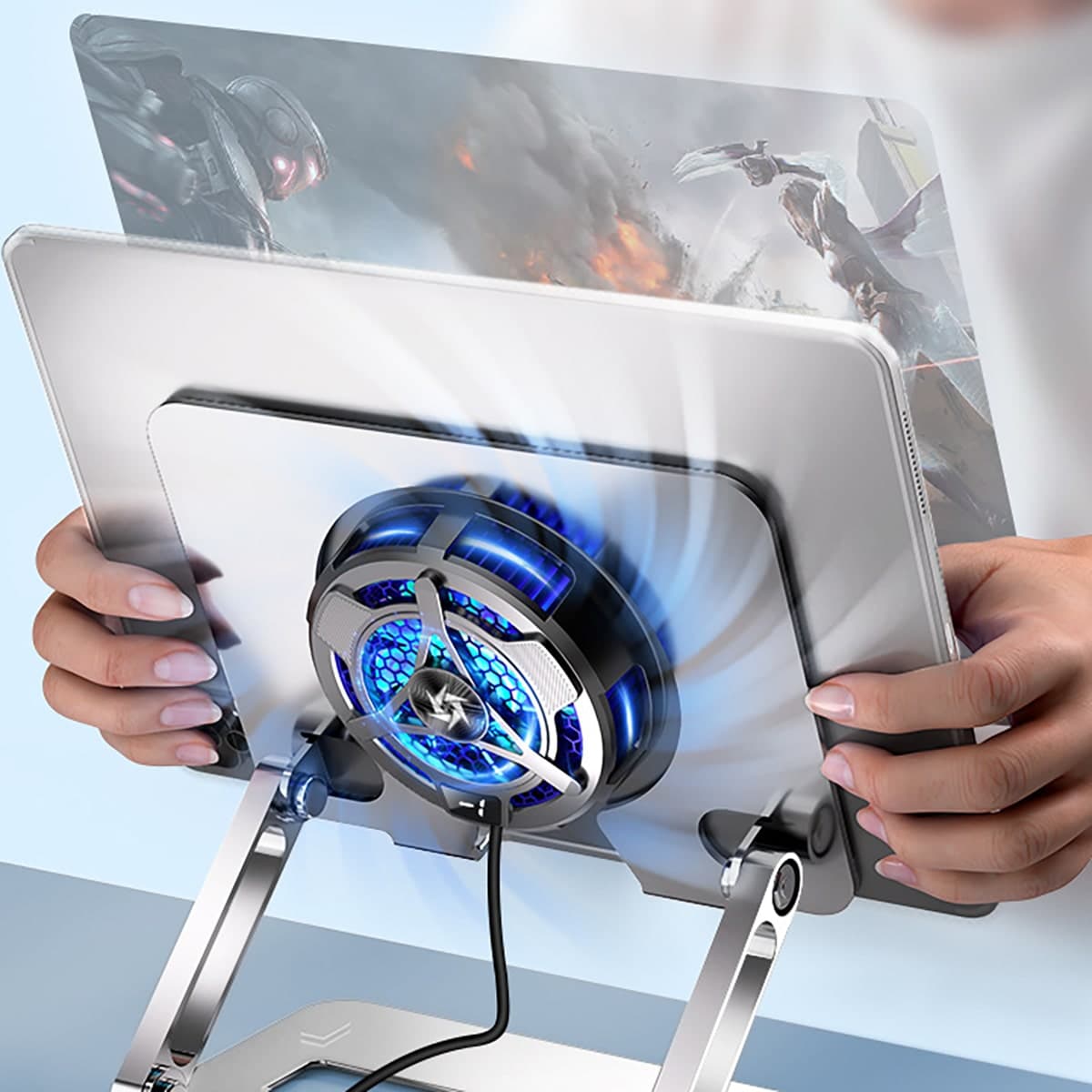 Quạt tản nhiệt máy tính bảng ipad công nghệ sò lạnh siêu tản cỡ lớn SL06 - 7