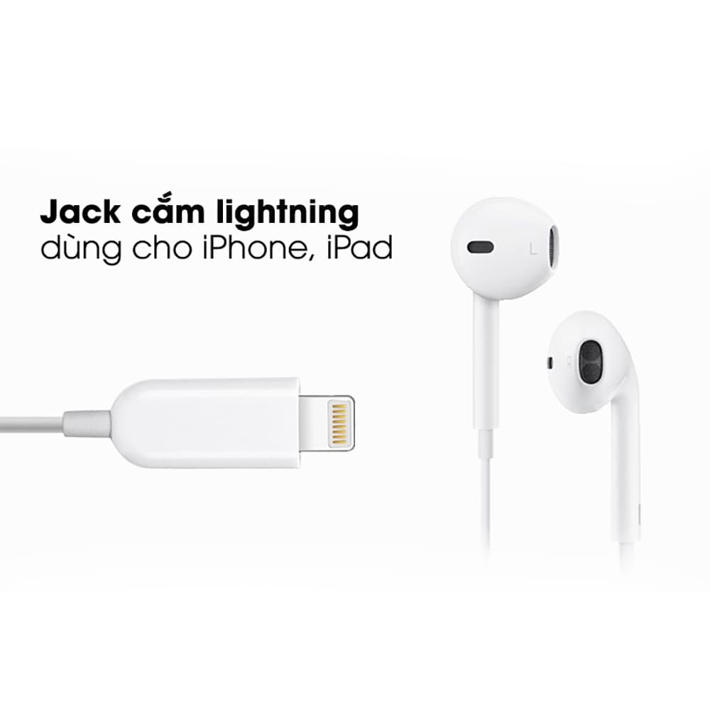 Tai nghe EarPods Iphone cổng Lightning chính hãng Apple thiết kế trẻ trung - 5