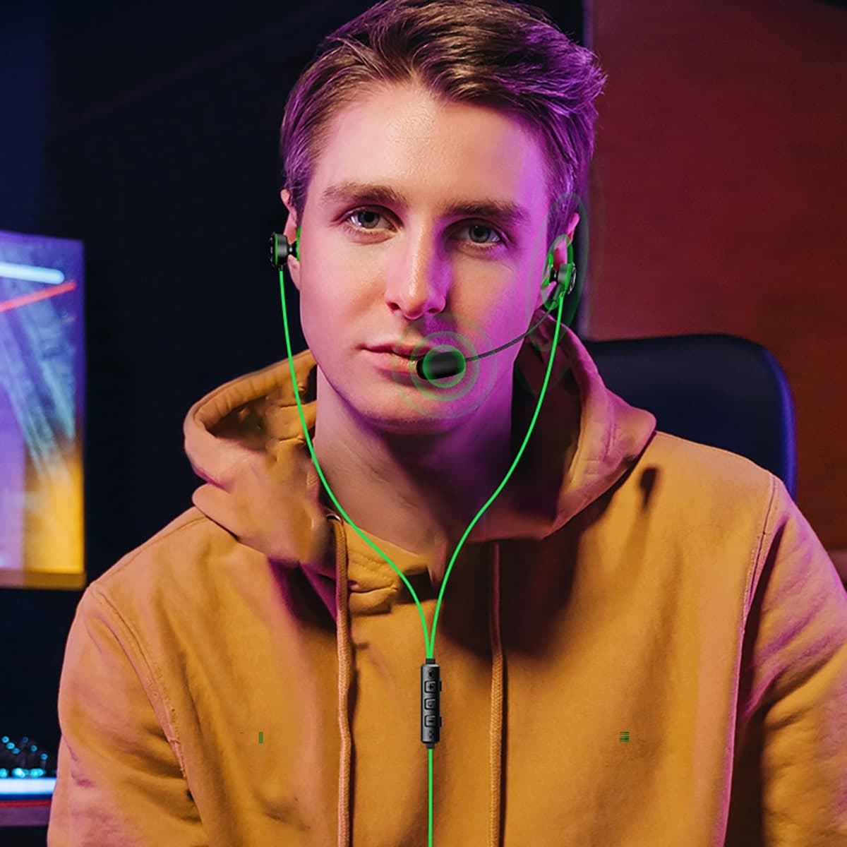 Tai nghe có dây gaming Plextone G30 M762 Type C có mic chống ồn vừa nghe nhạc vừa sạc siêu nhanh 27W - 3