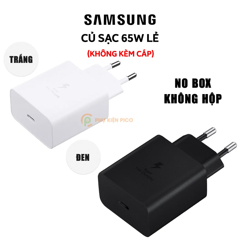 Củ Sạc Nhanh Samsung 25W 45W 65W 15W Galaxy S23 Ultra / S22 Plus / S21 /Note 8 / 9/ Note 10/ S20 - Cáp sạc nhanh Type C - 5