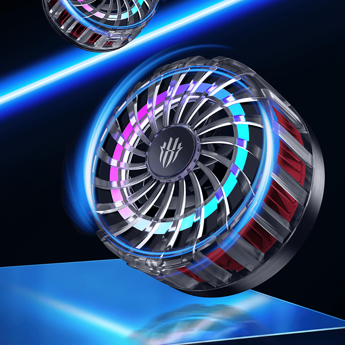 Quạt tản nhiệt điện thoại máy tính bảng Nubia Redmagic Magnetic Cooler 4 Pro sò lạnh từ tính AI công suất 27W - 5