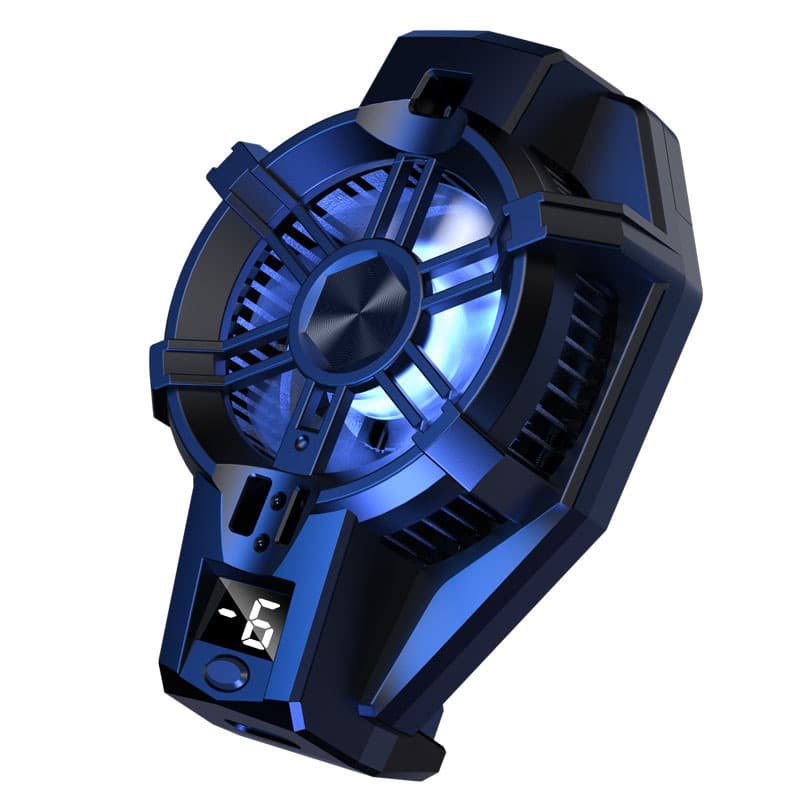 Quạt tản nhiệt điện thoại sò lạnh chạy Pin X29 - Quạt tản nhiệt không dây X29 pin sạc màn hình hiển thị nhiệt độ Led RGB - 2