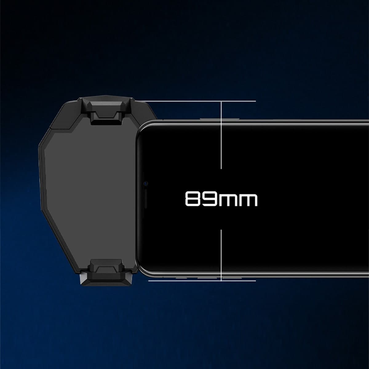 Quạt tản nhiệt điện thoại sò lạnh chạy Pin X29 - Quạt tản nhiệt không dây X29 pin sạc màn hình hiển thị nhiệt độ Led RGB - 7