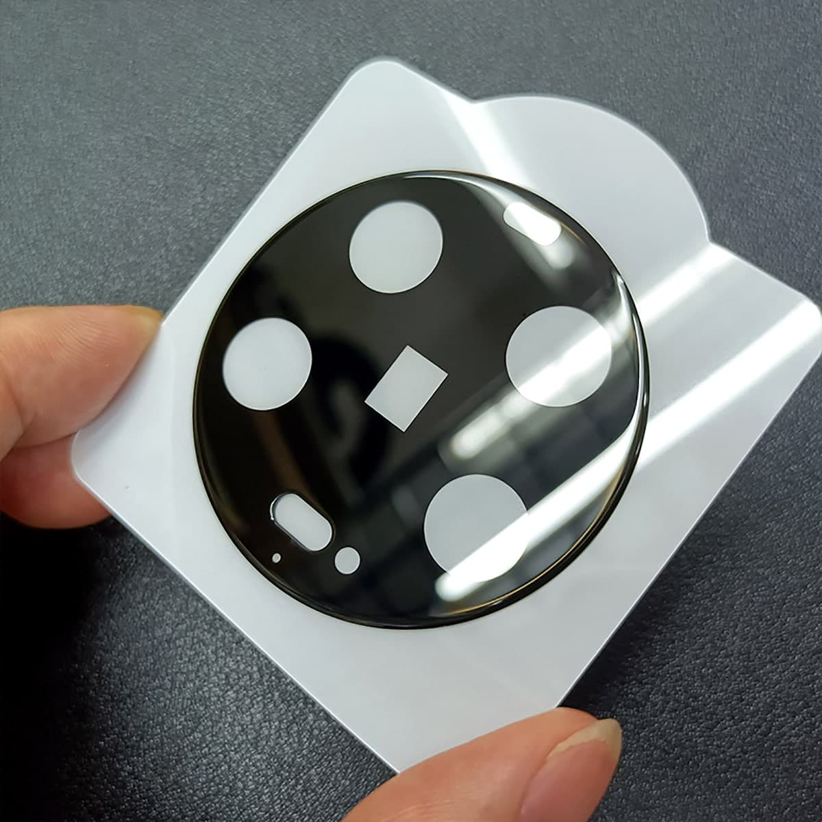 Dán camera Xiaomi 13 Ultra thấu kính nổi 3D - Cường lực camera Xiaomi 13 Ultra độ cứng 9H trong suốt - 4