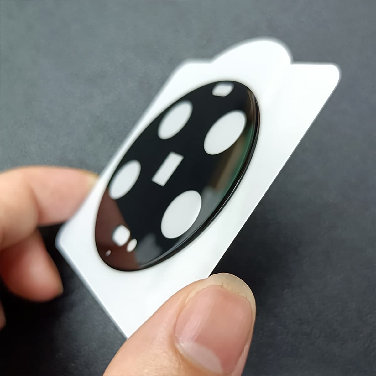 Dán camera Xiaomi 13 Ultra thấu kính nổi 3D - Cường lực camera Xiaomi 13 Ultra độ cứng 9H trong suốt - 2