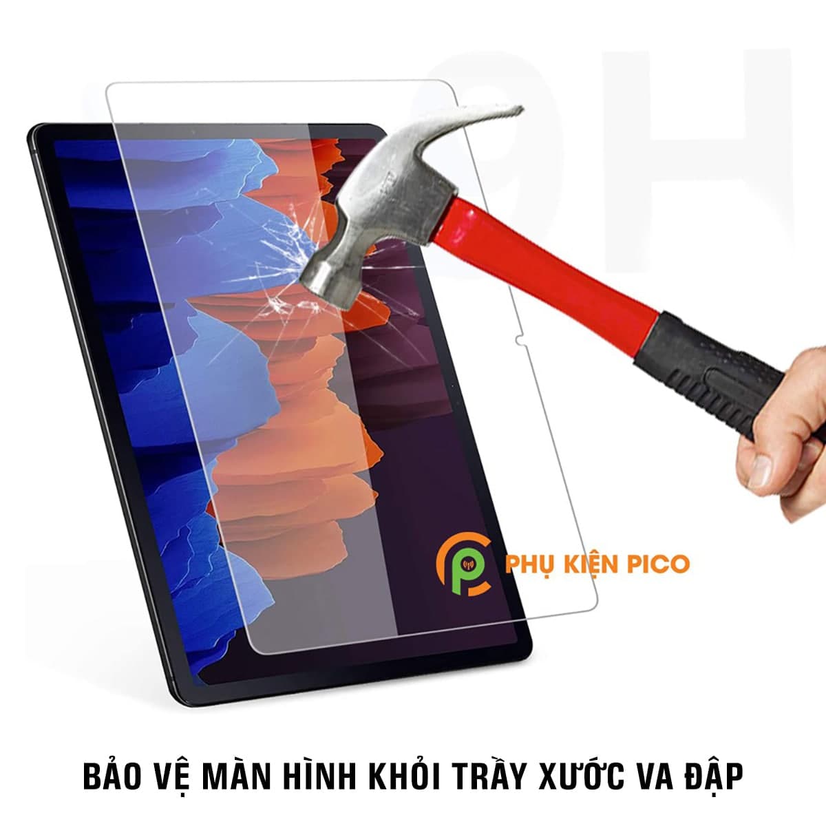 Kính cường lực Samsung Tab S9 Plus full màn hình chính hãng Gor - Dán màn hình Samsung Galaxy Tab S9 Plus - 5