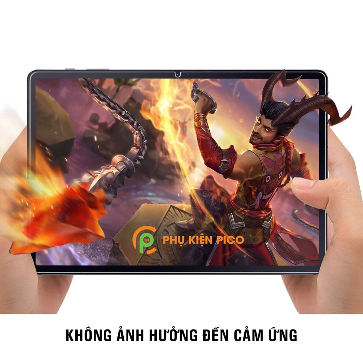 Kính cường lực Samsung Tab S9 Plus full màn hình chính hãng Gor - Dán màn hình Samsung Galaxy Tab S9 Plus - 4