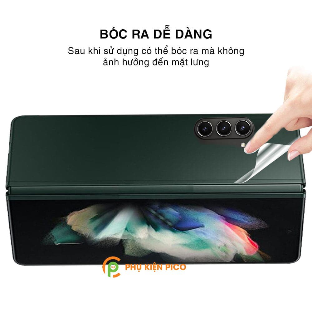 Dán lưng Samsung Galaxy Z Fold 5 PPF cao cấp dẻo trong suốt - Dán mặt lưng Samsung Galaxy Z Fold 5 5G - 6