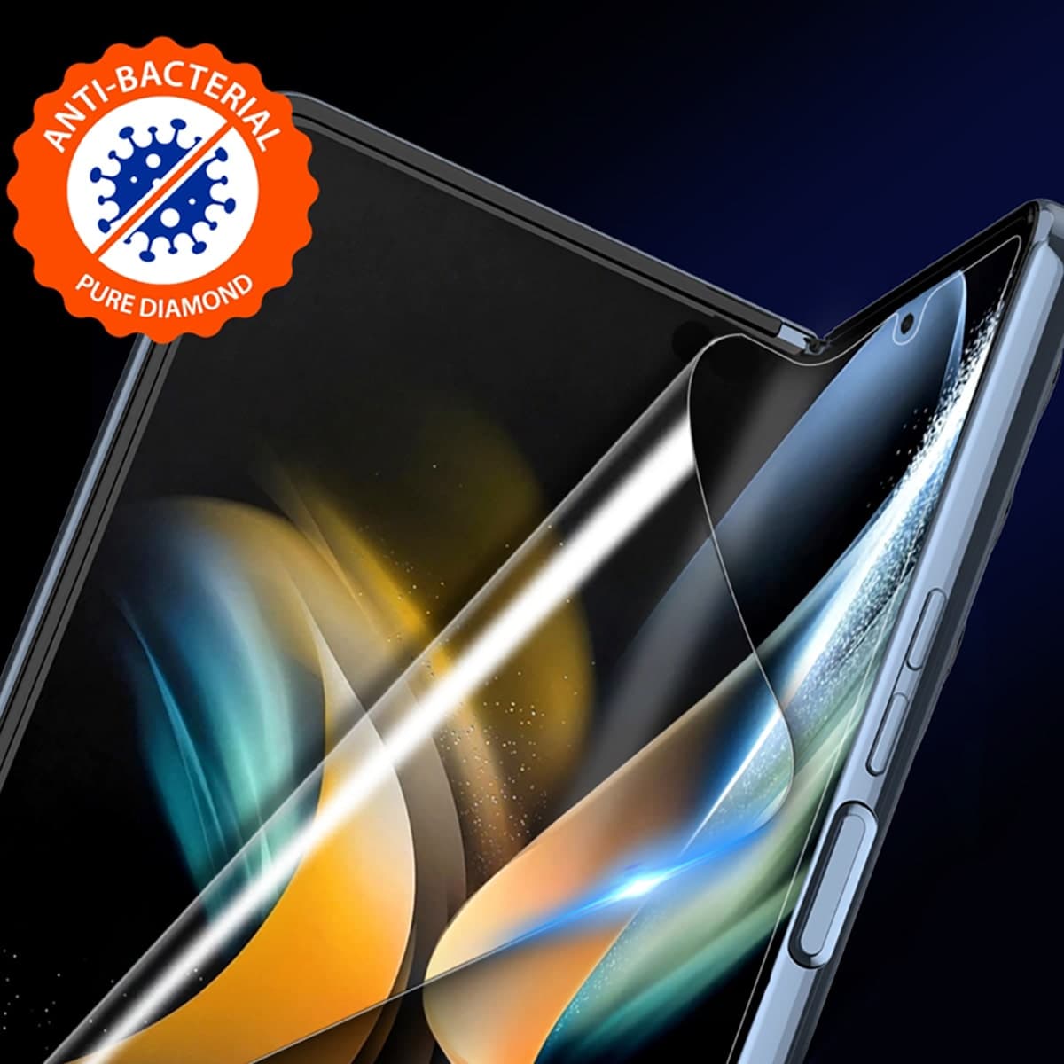 Dán màn hình Samsung Z Fold 5 5G full màn hình chính PPF dẻo trong suốt - Dán màn hình chính Samsung Galaxy Z Fold 5 - 2
