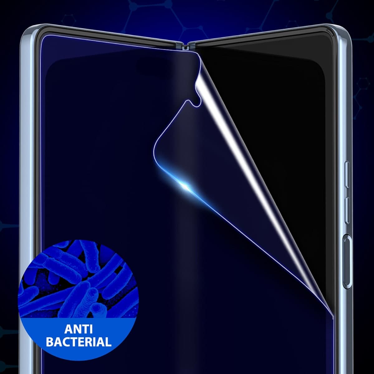 Dán màn hình Samsung Z Fold 5 5G full màn hình chính PPF dẻo trong suốt - Dán màn hình chính Samsung Galaxy Z Fold 5 - 5