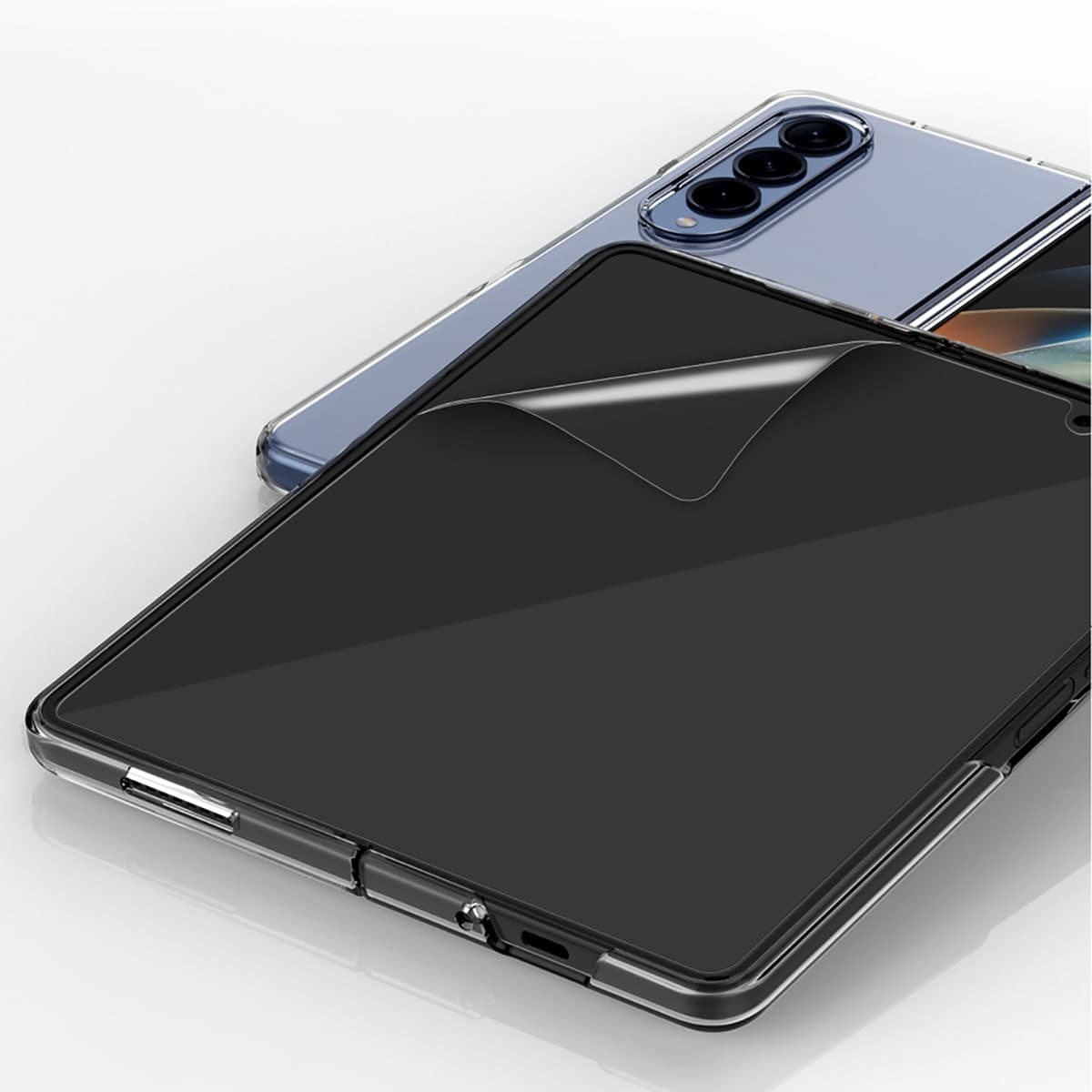 Dán màn hình Samsung Z Fold 5 5G full màn hình chính PPF dẻo trong suốt - Dán màn hình chính Samsung Galaxy Z Fold 5 - 6