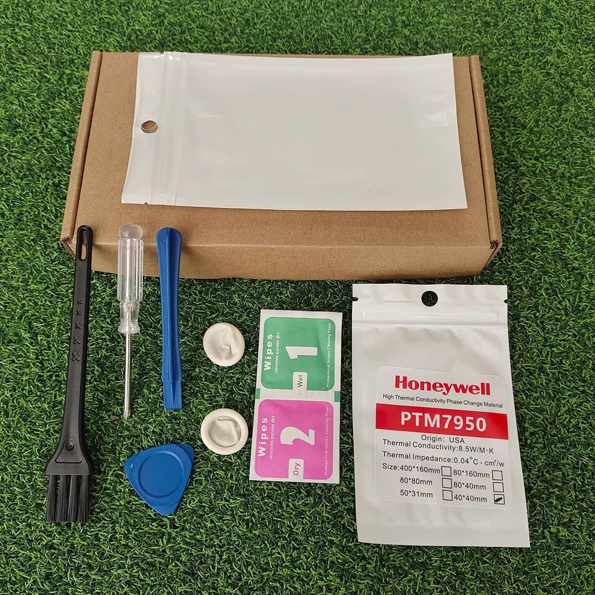 Tấm tản nhiệt CPU GPU Honeywell PTM7950 miếng dán tản nhiệt Honeywell Thermal pad PTM 7950 cho CPU GPU Máy tính, Laptop - 2