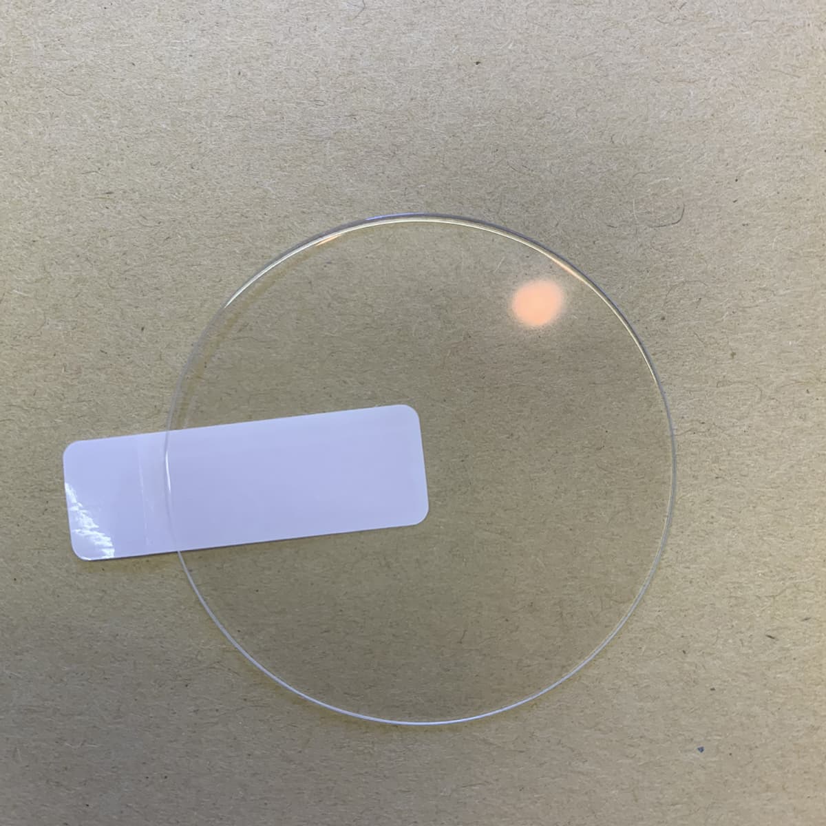 Kính cường lực đồng hồ dùng cho các đồng hồ mặt phẳng hình tròn đường kính 28mm - 42mm full keo chống xước màn hình - 3
