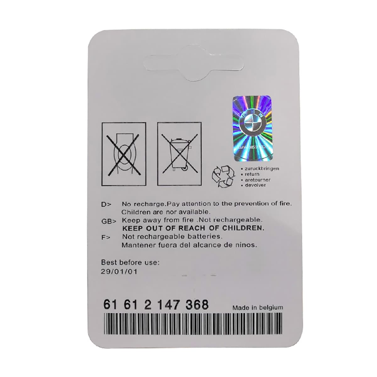 Pin chìa khóa ô tô Vinfast VF5 chính hãng sản xuất tại Indonesia - 4