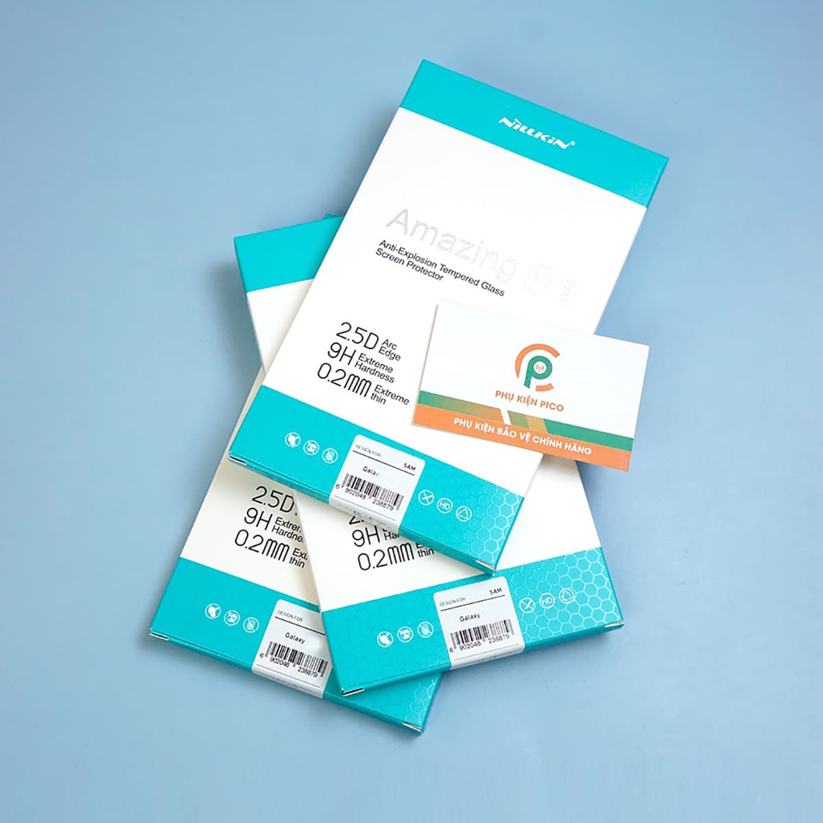 Kính cường lực Samsung S23 5G full màn hình chính hãng Nillkin H+ Pro độ cứng 9H - Dán màn hình Samsung Galaxy S23 - 5