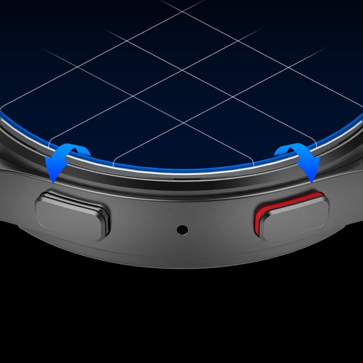 Kính cường lực Samsung Galaxy Watch 6 44mm chính hãng Gor - Dán màn hình đồng hồ Samsung Watch 6 44mm - 3