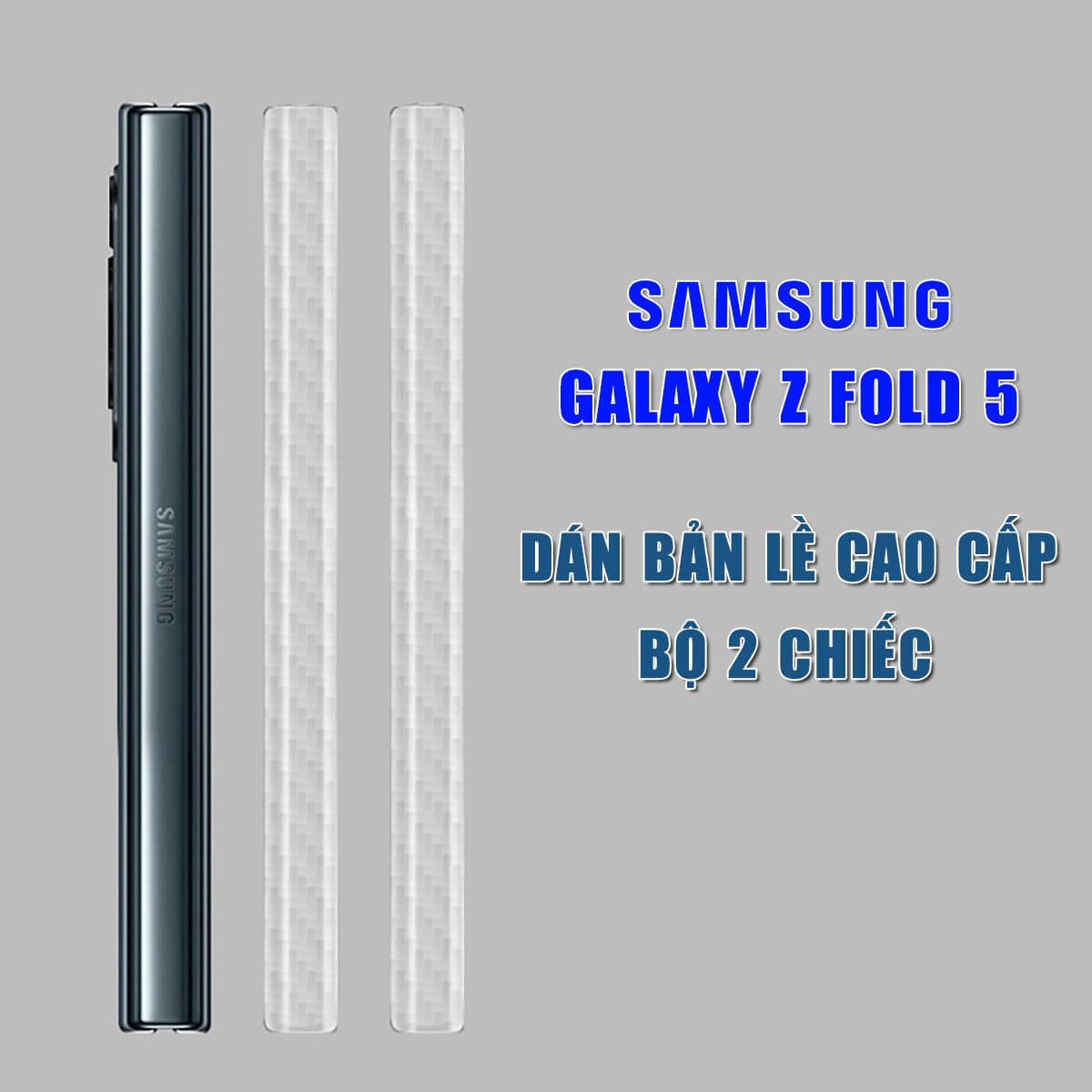 Dán bản lề Samsung Galaxy Z Fold 5 5G - Dán bảo vệ bản lề ZFold 5 - Bộ 2 chiếc - 2