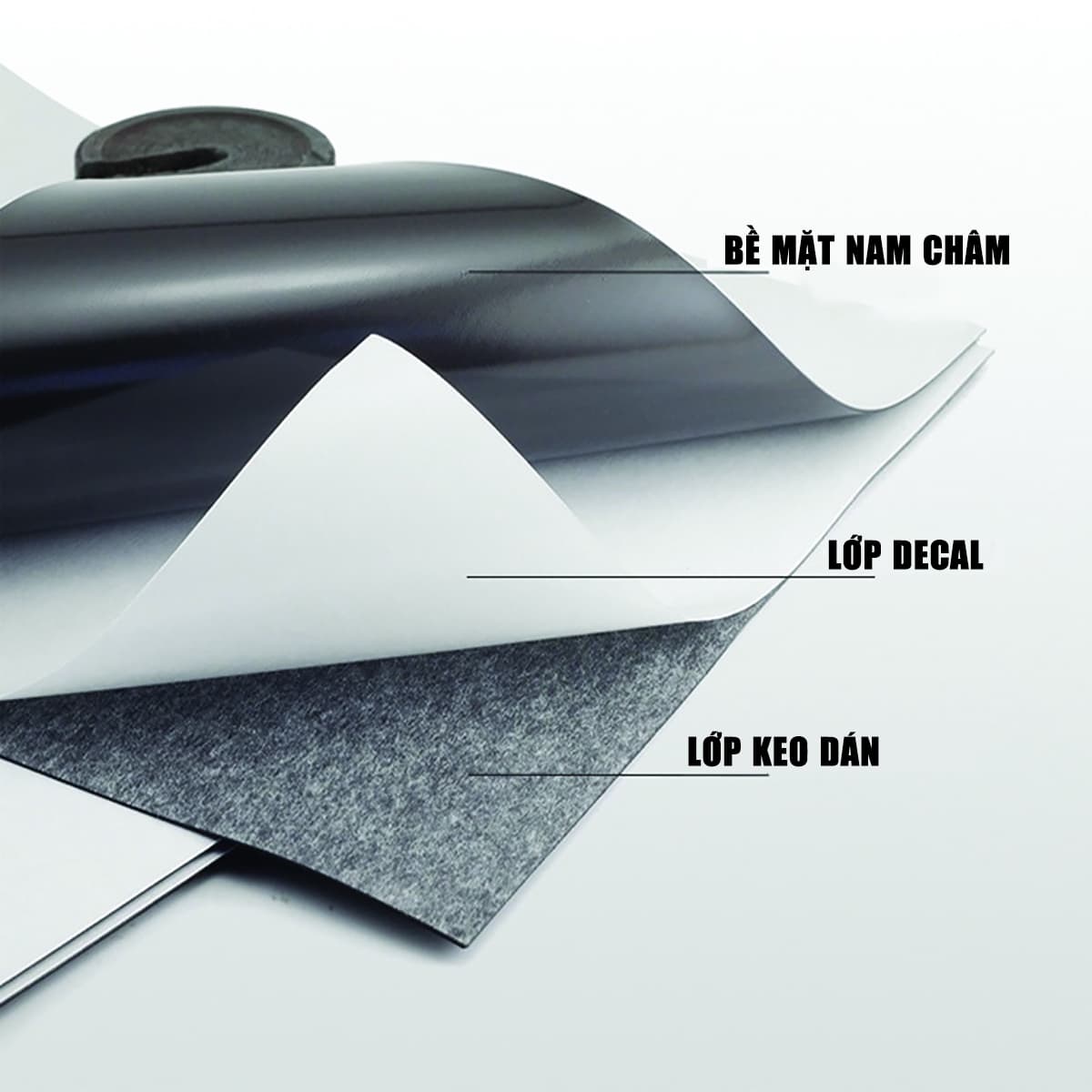 Nam châm lá dẻo A3 dày 0.5mm có keo dán decal băng keo nam châm làm giáo cụ dạy học bảng tên, ghi thông tin lên bảng từ, tủ lạnh, rèm cửa sổ - 7