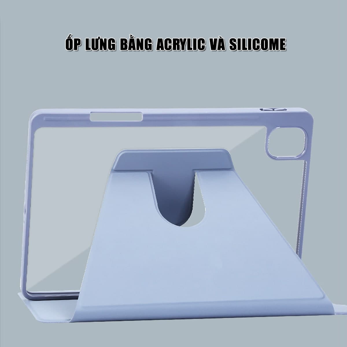 Ốp lưng Xiaomi Pad 6 / Mi Pad 6 Pro - Bao da Xiaomi Pad 6 Pro 720 độ bảo vệ chống trầy xước va đập có khe để bút - 3