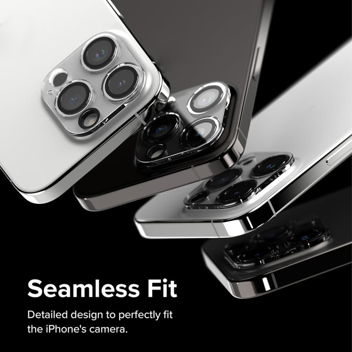 Dán camera Iphone 15 Pro thấu kính nổi 3D - Cường lực camera Iphone 15 Pro độ cứng 9H trong suốt - 5