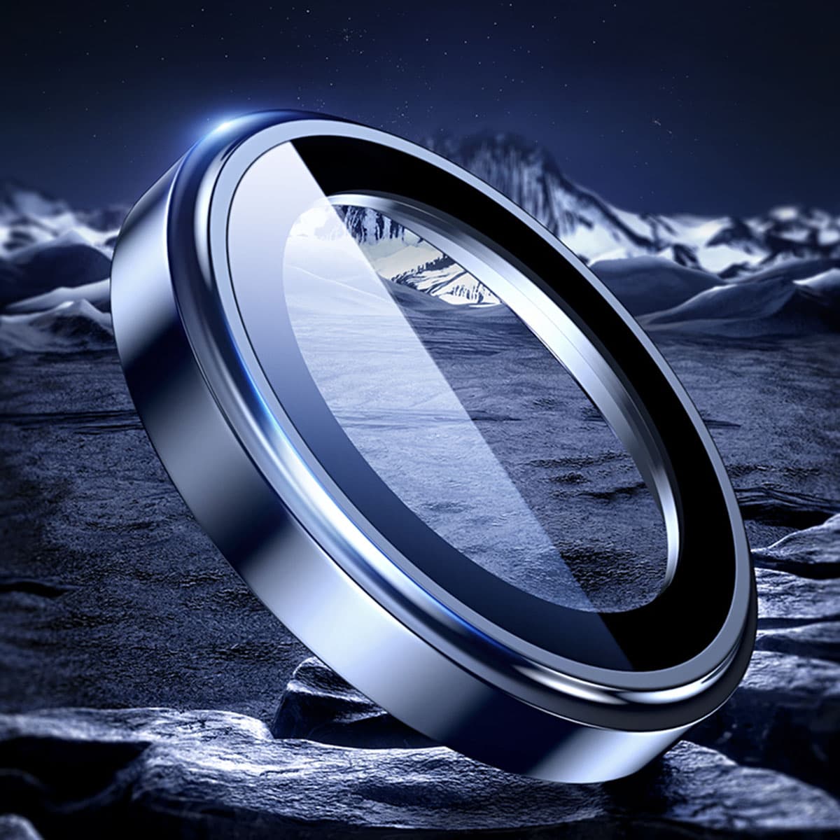 Dán camera Iphone 15 Plus - Dán mắt Camera Iphone 15 Plus kim loại siêu cứng FLMJ - Dán bảo vệ camera iPhone 15 Plus - 3