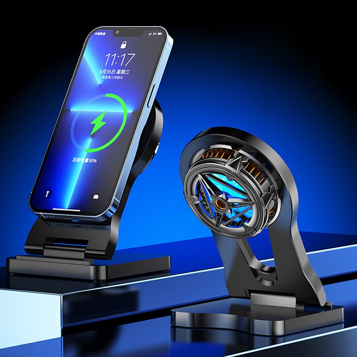 Giá đỡ quạt tản nhiệt điện thoại sò lạnh từ tính dùng được cho các dòng quạt X60 Ultra, X25, X25Pro, X13, X18, X36 Pro - 7