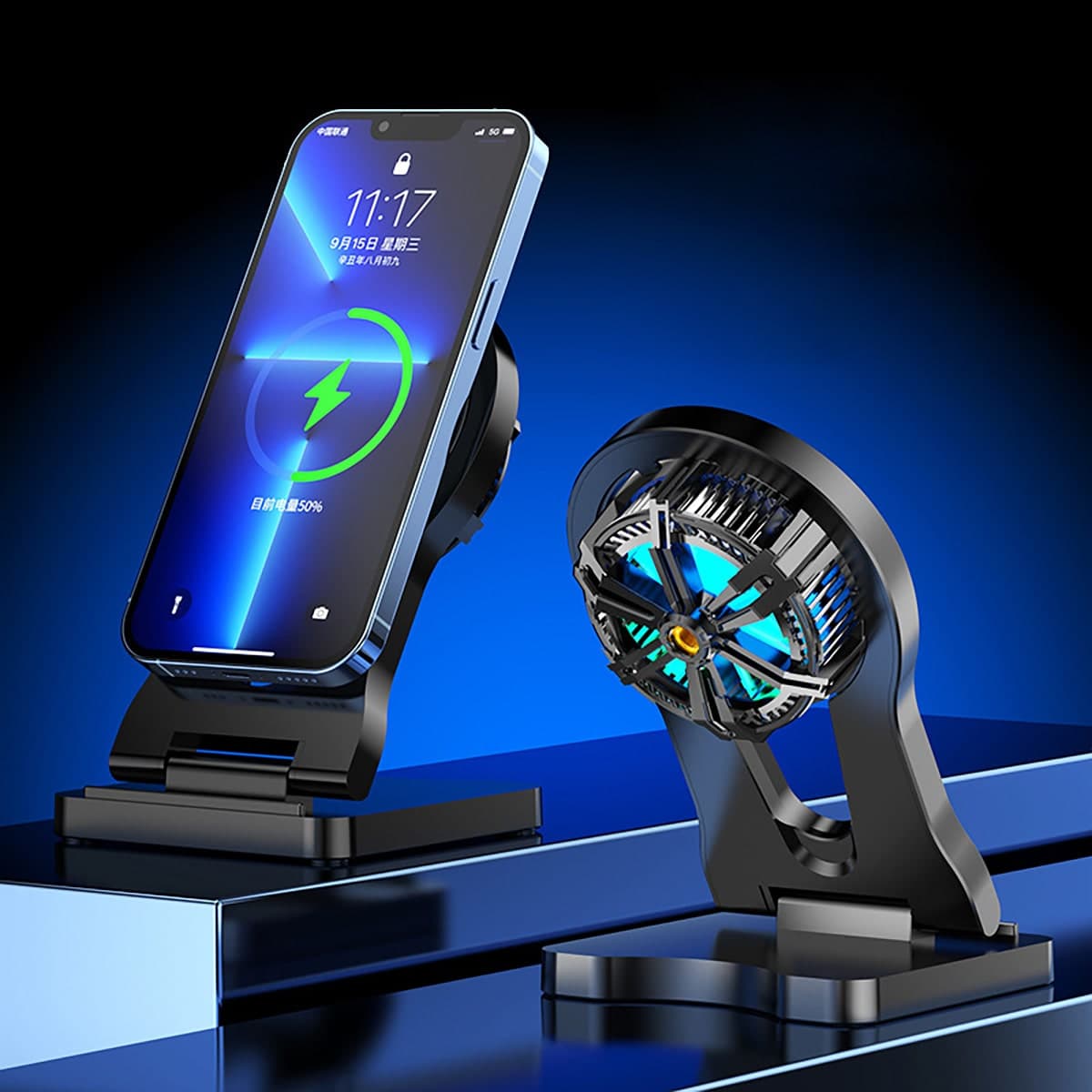 Giá đỡ quạt tản nhiệt điện thoại sò lạnh từ tính dùng được cho các dòng quạt X60 Ultra, X25, X25Pro, X13, X18, X36 Pro - 8