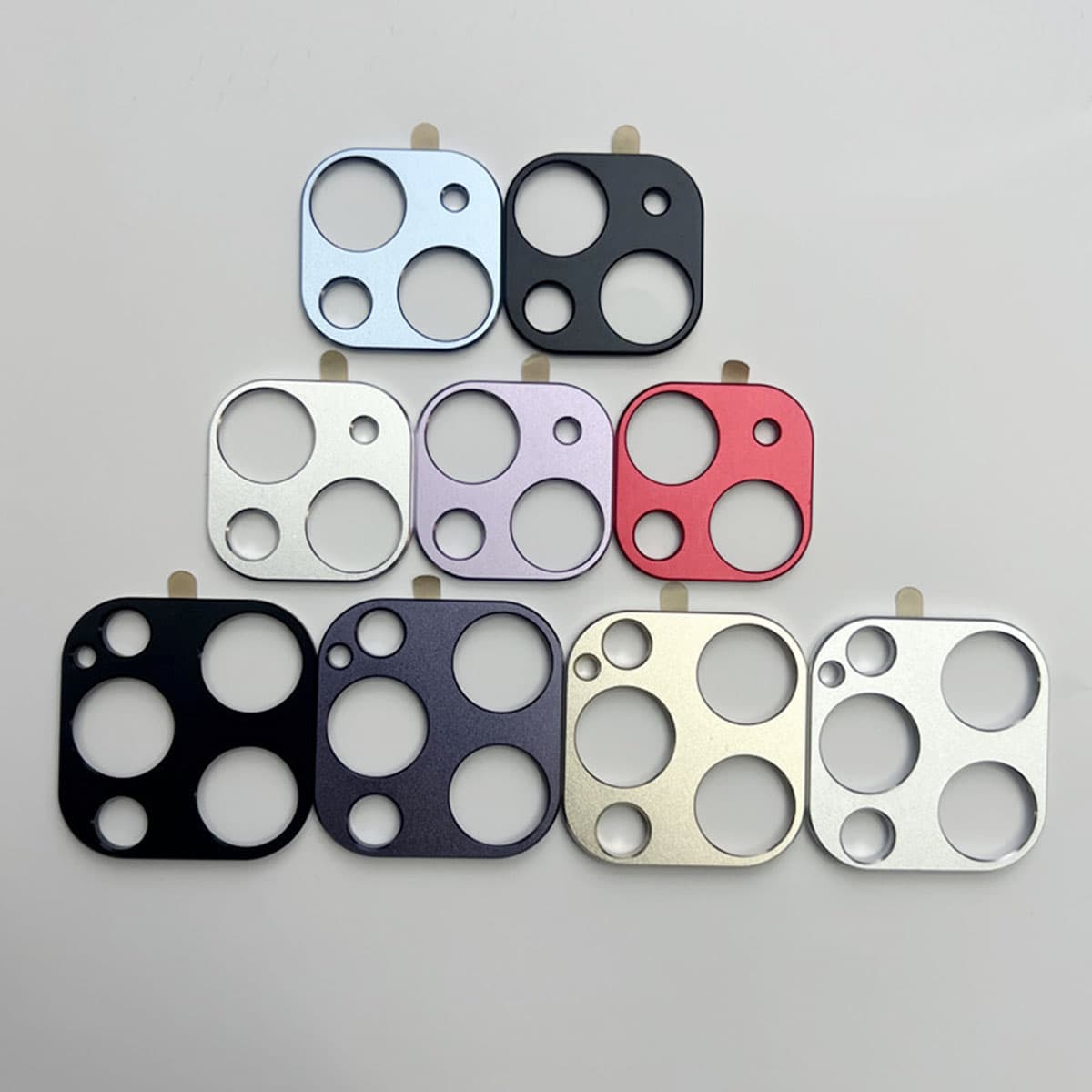 Dán camera Iphone 15 Plus - Khung kim loại bảo vệ camera Iphone 15 Plus chống trầy xước va đập - 2