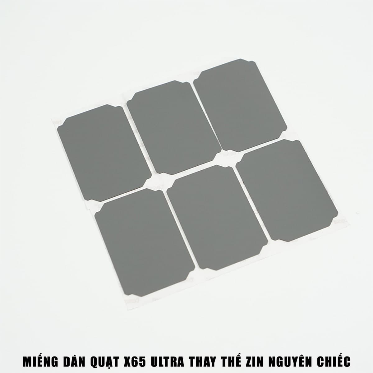 Tấm dán quạt tản nhiệt X65 Ultra Sò lạnh - Miếng dán quạt X65 Ultra thay thế zin nguyên chiếc - Đệm silicon X65 Ultra ngàm kẹp và từ tính - 7