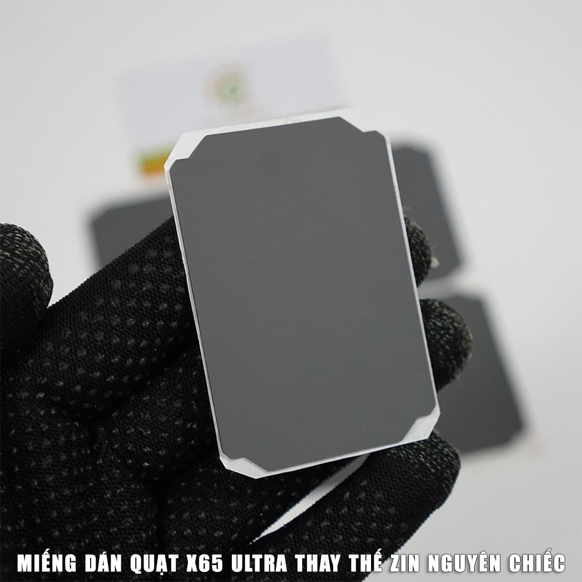 Tấm dán quạt tản nhiệt X65 Ultra Sò lạnh - Miếng dán quạt X65 Ultra thay thế zin nguyên chiếc - Đệm silicon X65 Ultra ngàm kẹp và từ tính - 2