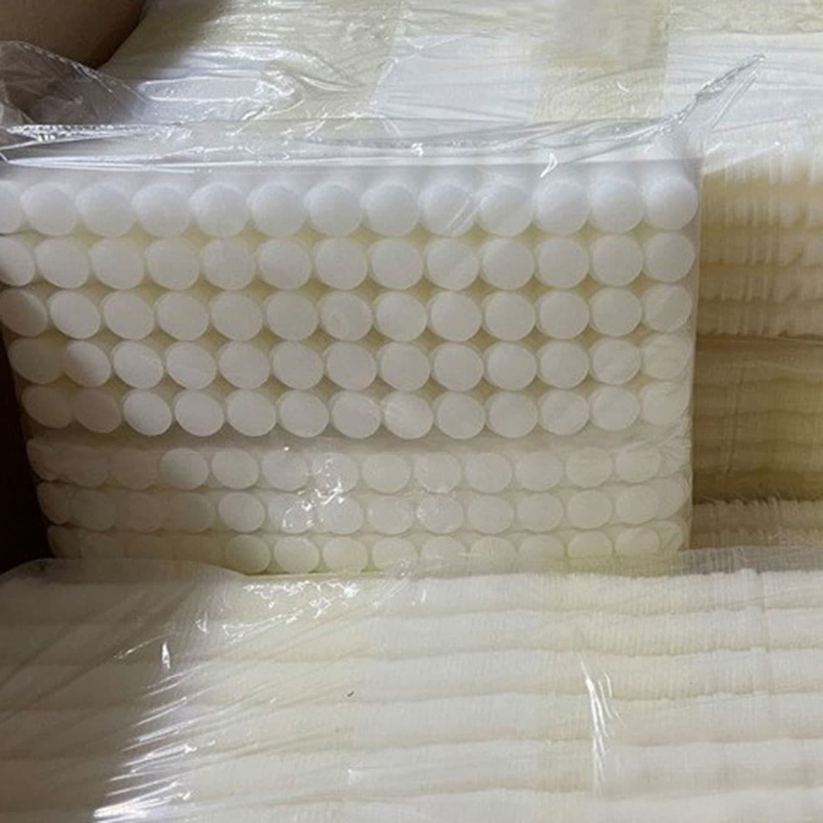 Băng dính gai Velcro tròn, khóa nhám có sẵn keo dán các loại đường kính 1.2cm 1.5cm 2cm - 11