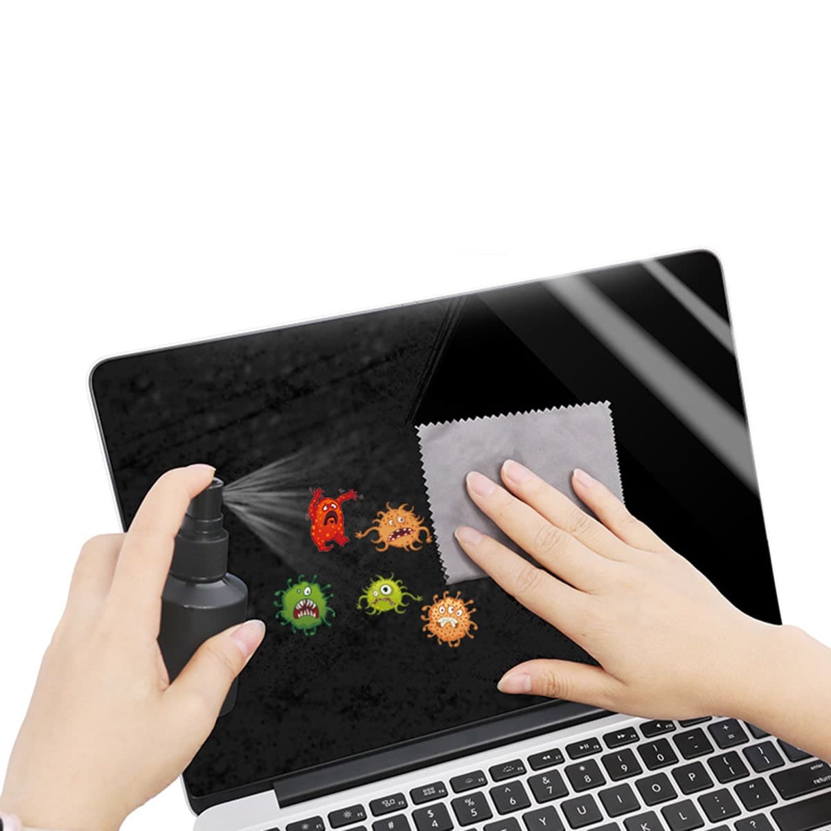 Bộ vệ sinh laptop máy ảnh đa năng 5in1 phụ kiện làm sạch máy tính, laptop Macbook, ipad, máy ảnh, đồng hồ - 7