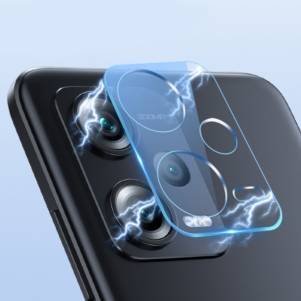 Dán camera Xiaomi 13 Lite thấu kính nổi 3D - Cường lực camera Xiaomi Mi 13 Lite độ cứng 9H trong suốt - 4