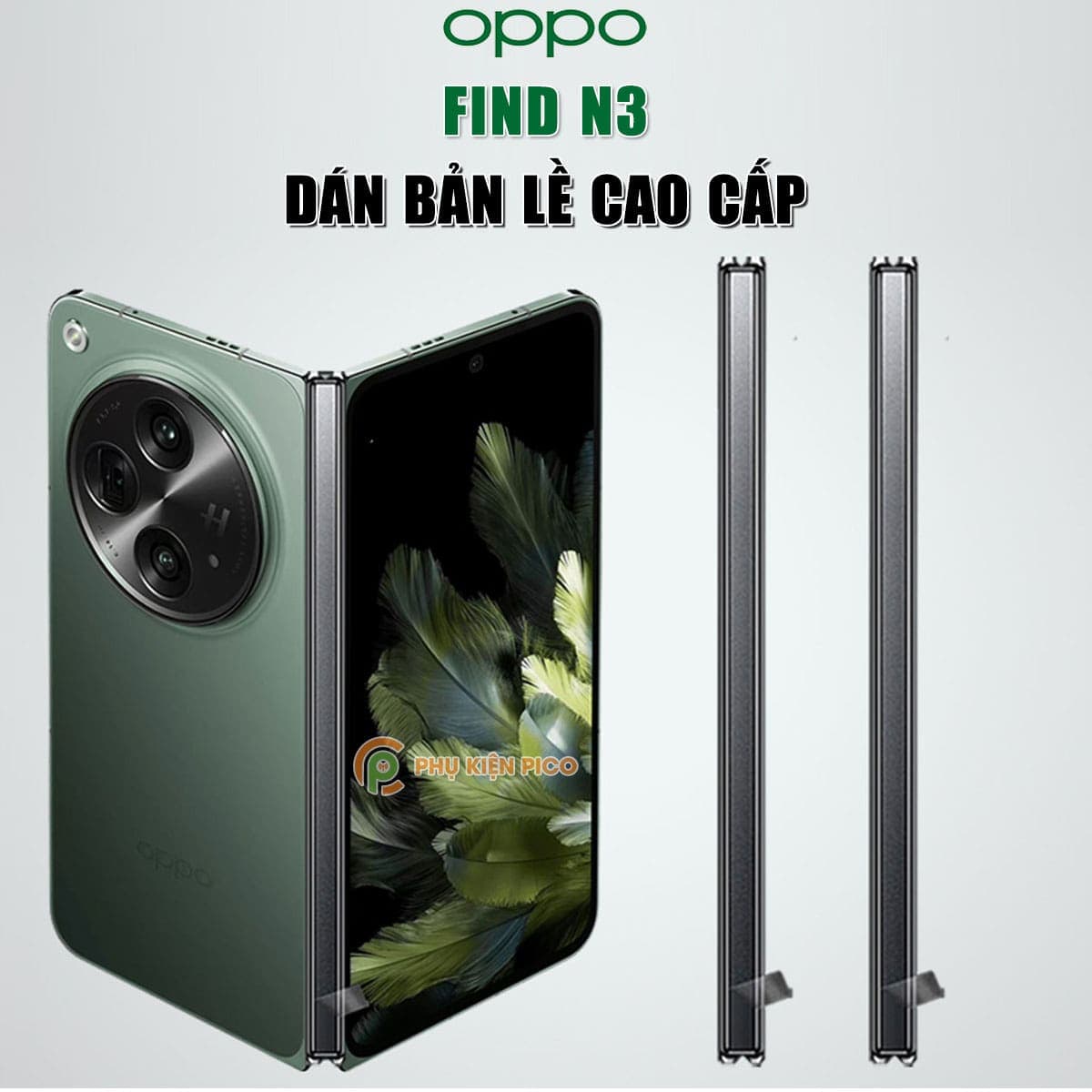 Dán bản lề Oppo Find N3 PPF cao cấp dẻo bộ 2 chiếc