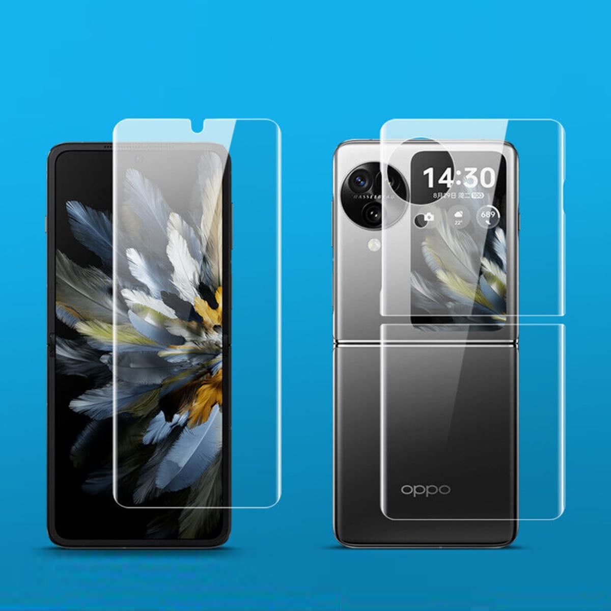 Dán lưng Oppo Find N3 Flip PPF cao cấp dẻo trong suốt - 7