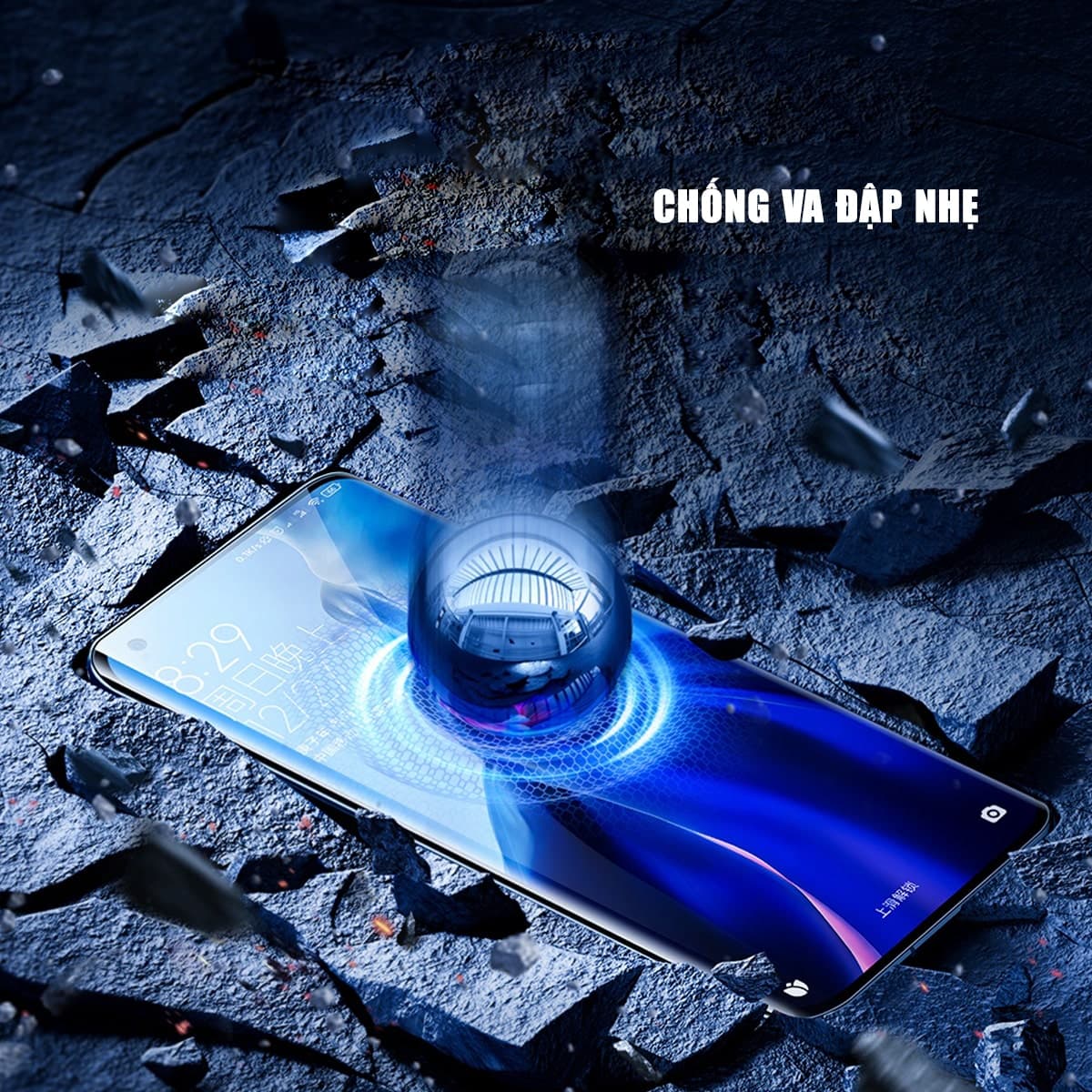 Dán màn hình Xiaomi 12S Pro PPF UV Smart Devil full màn hình dẻo trong suốt - Dán PPF UV Xiaomi Mi 12S Pro - 4