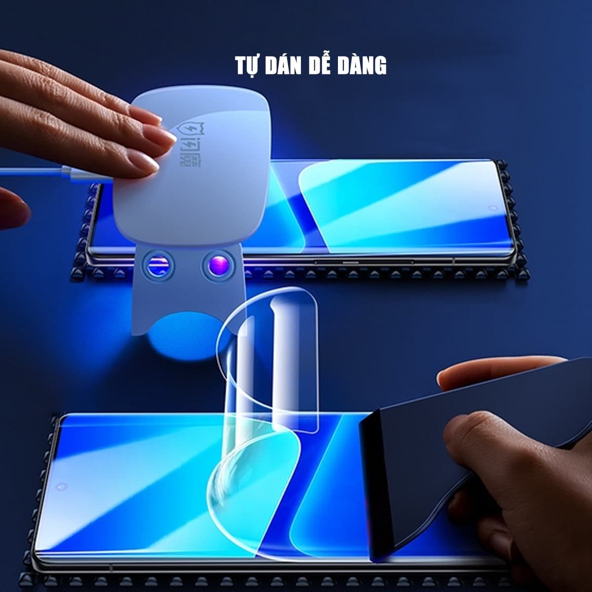 Dán màn hình Xiaomi 14 Ultra PPF UV Smart Devil full màn hình dẻo trong suốt - Dán PPF UV Xiaomi Mi 14 Ultra - 3