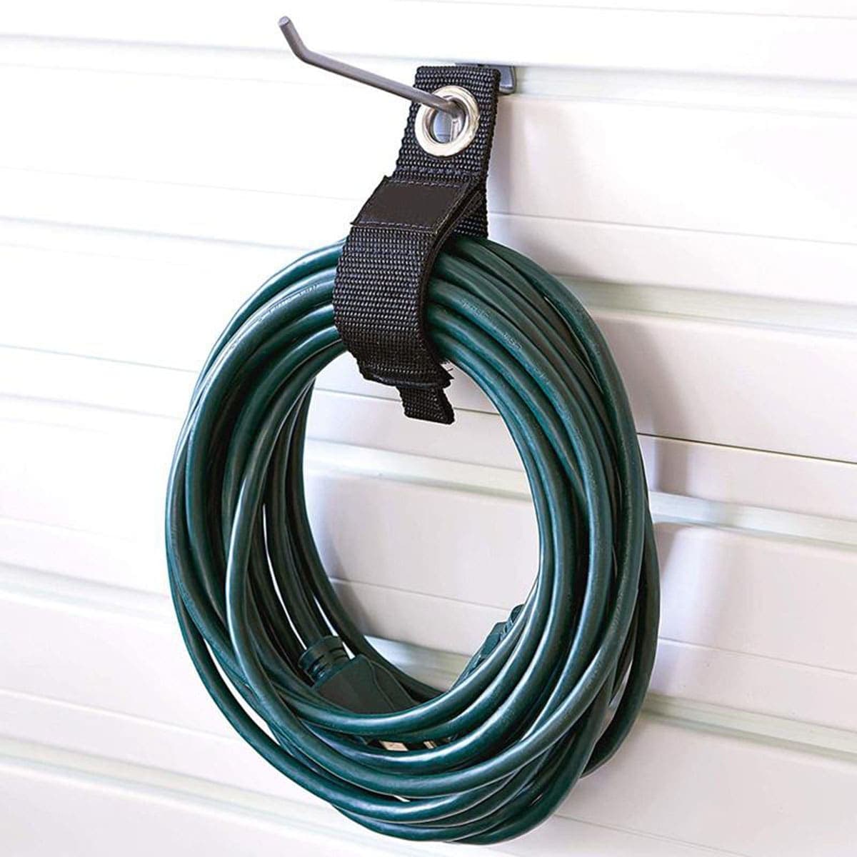 Băng gai dính chịu tải nặng có lỗ treo tường - Velcro Dây quấn vòi nước, dây điện, dây cáp, dụng cụ sửa chữa cỡ lớn hỗ trợ treo móc - 7