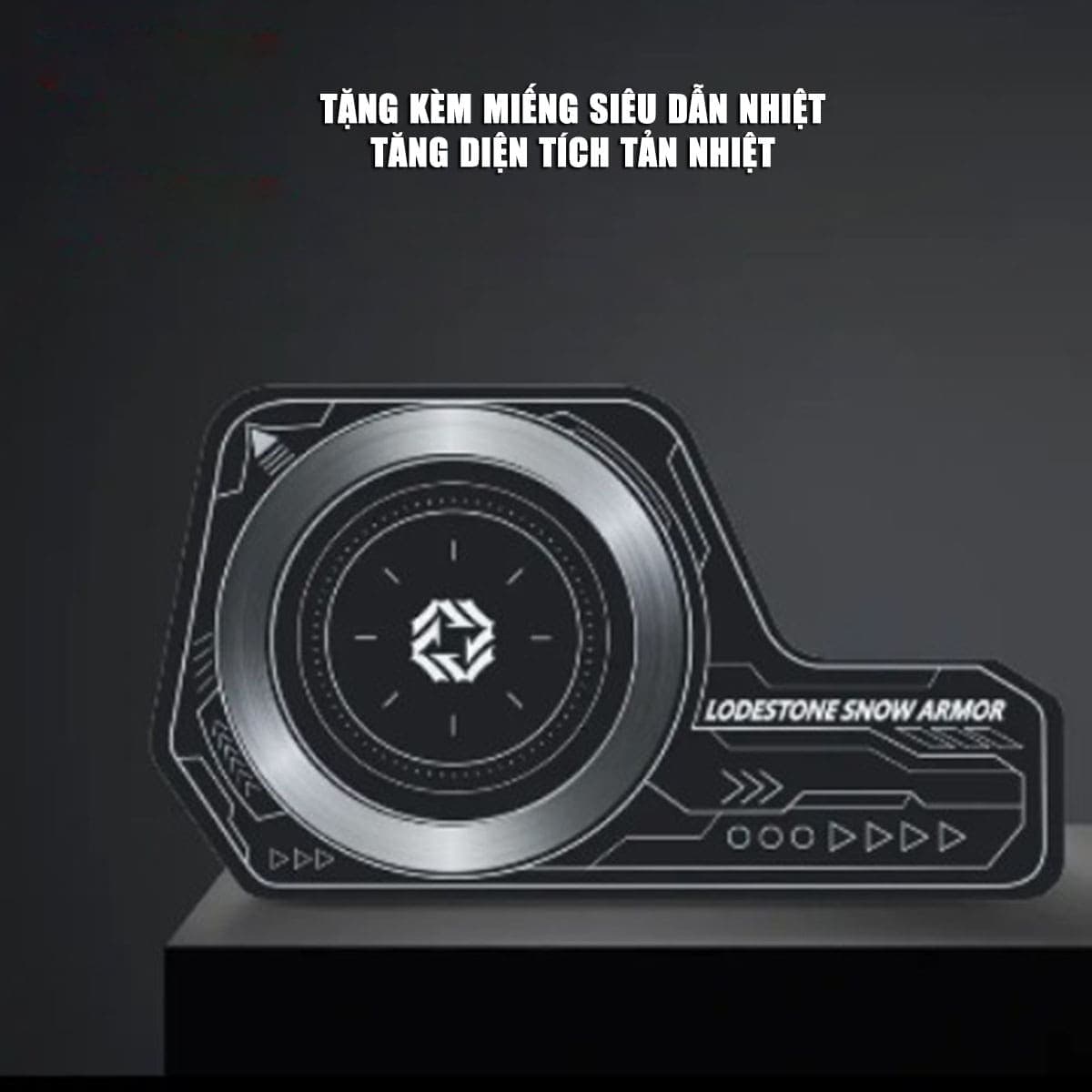 Quạt tản nhiệt điện thoại sò lạnh từ tính X78 Pro màn hình hiển thị nhiệt độ Led RGB - 7