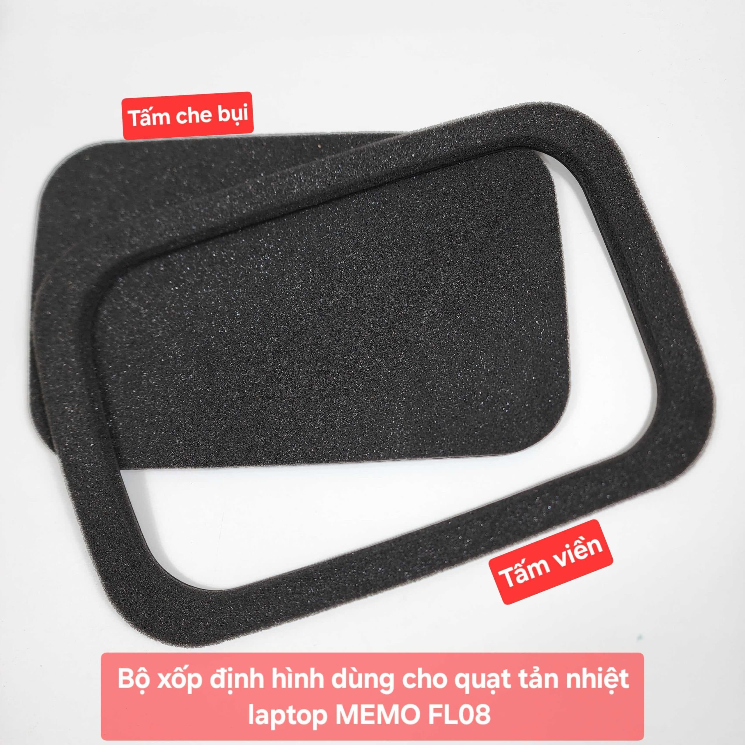 Tấm xốp định hình mặt quạt tản nhiệt laptop Memo FL08 - 2