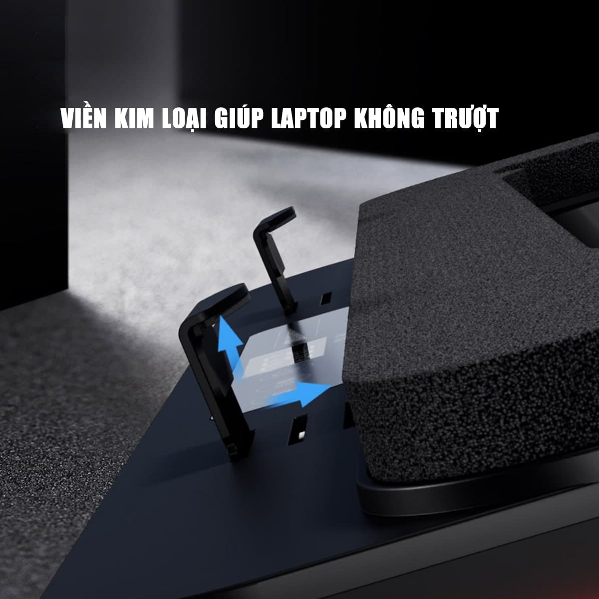 Quạt tản nhiệt laptop IETS GT610 tản khí nén turbo 2200RPM giảm nhiệt thực sự chuyên dụng cho máy tính đồ họa gaming - Đế tản nhiệt Laptop - 7